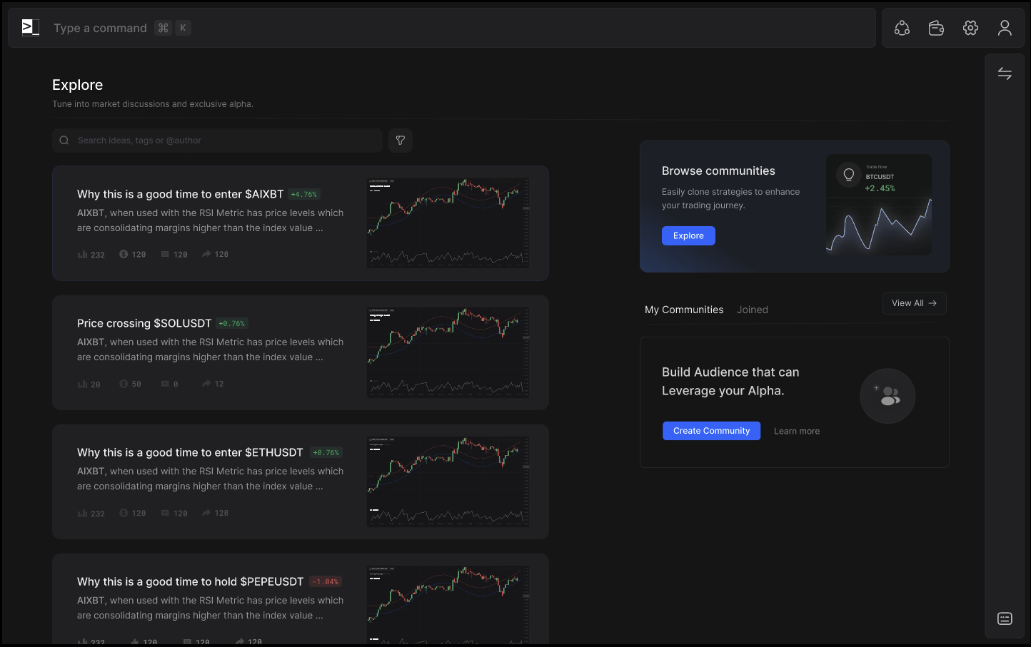 Community - Overview